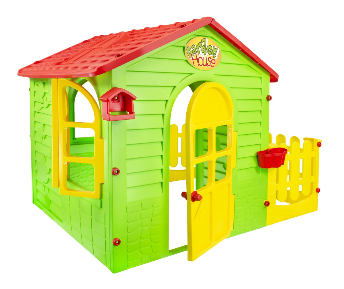 Mochtoys zahradní domek s plotem Mochtoys zahradní domek s plotem